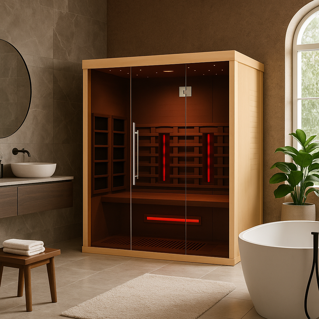 Solara Lumen Series Infrared Sauna-(3-person)